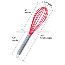 FDA approved promotional silicone egg beater / balloon whisk